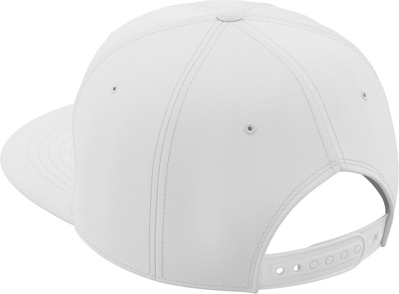 Daxton Store Classic Blank Snapback Flat Bill Visor Hat Cap One Size Adjustable Back - Image 3